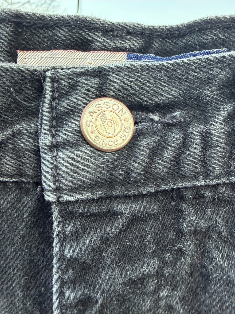 Vintage SASSON Denim Jeans - Picture 4 of 10